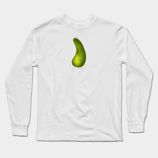 zucchini Long Sleeve T-Shirt by julianamotzko